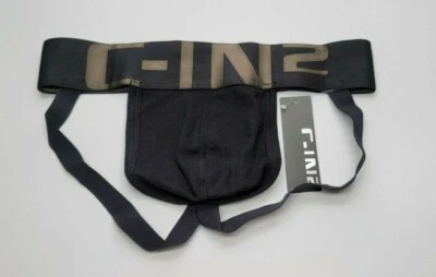 C-IN2 Men's 100% Cotton Core Jock Jockstrap Underwear, Size L Black - NWT! - Image 1 of 4