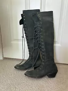 Free People x Jeffrey Campbell Joe 2 Over The Knee Boots - Size 8.5 US - Picture 1 of 6