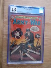 1952 KEY DC Comic OUR ARMY AT WAR 1 - CGC 5.0 -You don't see many of these about