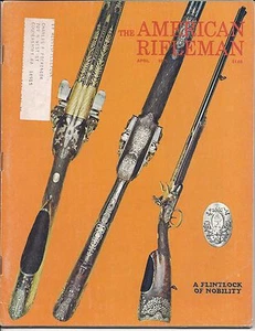 American Rifleman Magazine April 1975 Flintlock Mauser Anti-Gun - Picture 1 of 4