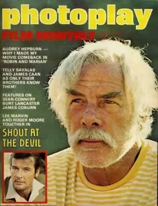 Foto de portada de revista de películas Photoplay Grito al diablo James Coburn Rock Hudson - Imagen 1 de 3