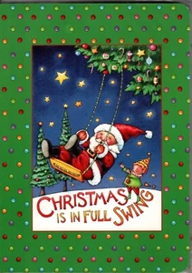 Mary Engelbreit Christmas Santa Claus In Full Swing Journal Diary - 80 Pages - Picture 1 of 3