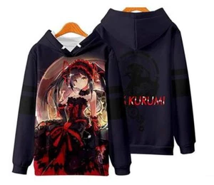 DATE A LIVE Anime Kapuzen Sweatshirt Kapuzenpulli pulli Hoodie Pullover Coat - Picture 1 of 3