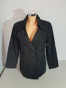 MARC O' POLO Damen Wolljacke Jacke  "CLAIRE" ; Gr. 40 ;  grau  ; Topzustand - Picture 1 of 5