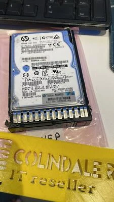 HP EG0600FBVFP 600GB 10K 64MB SAS-2 2.5'' 641552-003 Gen8 Gen9 G8 G9 caddy - Image 1 of 2