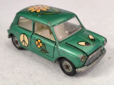 MEBETOYS MINI MINOR HIPPY  A-28 1:43 VINTAGE MATTEL MADE ITALY DIE CAST TOY 🔺🔺 - Immagine 1 di 4
