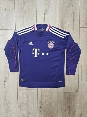 BAYERN MÜNCHEN 2010 TORWART FUSSBALL SHIRT SOCCER TRIKOT 9-10Y 140cm ADIDAS - Bild 1 von 4