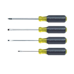 Klein Tools 85484 Screwdriver Set, Mini Slotted and Phillips, 4-Piece - Picture 1 of 5