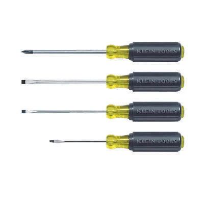 Klein Tools 85484 Screwdriver Set, Mini Slotted and Phillips, 4-Piece - Image 1 of 4