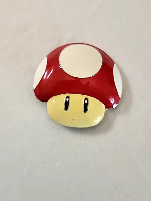 Пряжка на ремень Super Mario 2011 Red Mushroom Nintendo - Изображение 1 из 4