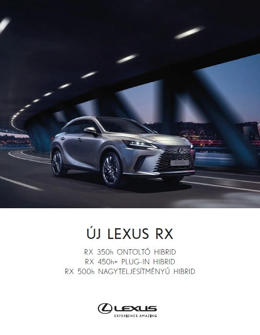 2023 MY Lexus RX 03 / 2023 brochure  56 p. - Immagine 1 di 1