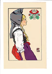 ART ESTAMPE - ALSACE MIETESHEIM GOUACHE POCHOIR GEO FOURRIER NO COPY NEUVE ~14 - Imagen 1 de 1