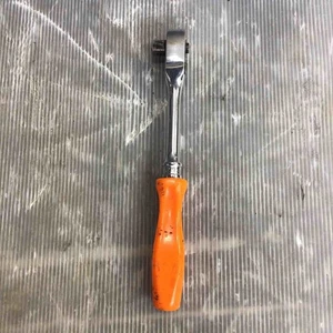 Snap-on F726B 3/8" Drive Hard Orange Handle Ratchet Heavy Duty Tool - Picture 1 of 6