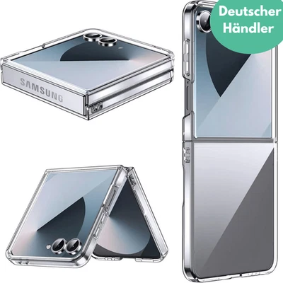 SMARTUP Schutz Hülle für Samsung Galaxy Z Flip 7 FE 5G Handy Tasche Silikon Cover Case