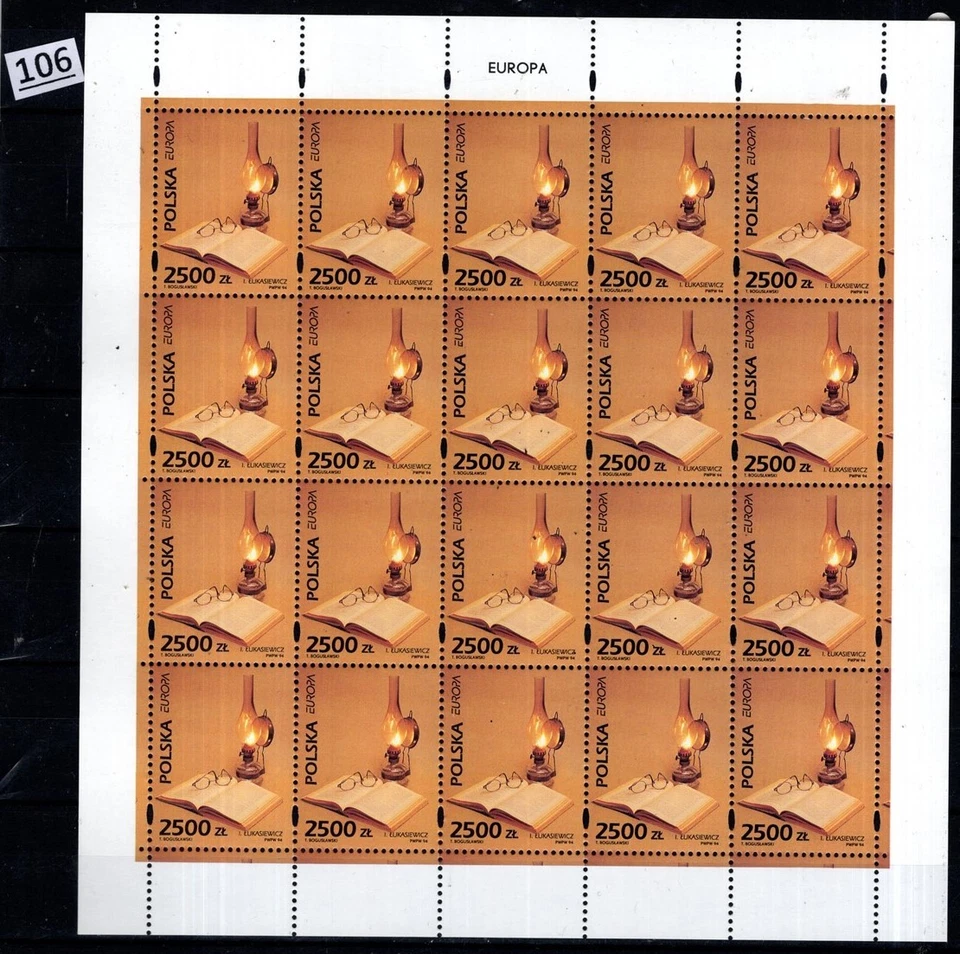 // 20X POLAND 1994 - MNH - CEPT - BOOKS - image 1 of 1