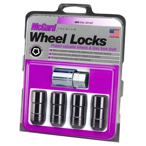McGard Locking Lug Nuts 14x1.5 Black Wheel Locks fits Chevrolet Silverado - Picture 1 of 2