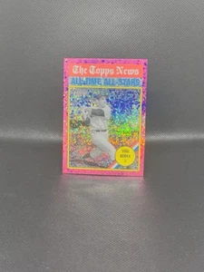 2025 Topps Heritage - Yogi Berra Pink Sparkle Chrome Refractor - Picture 1 of 2