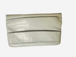 Skagen Anne Marie Denmark Leder Klapp Clutch integrierte Geldbörse - grün Nordstrom - Bild 1 von 10