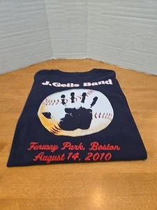 J. Geils Band Tour 2010 Fenway Park Boston T-Shirt XL Rock Band (See Notes-Size) - Picture 1 of 13