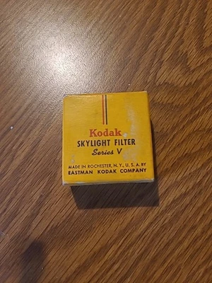 Kodak Series V No. A1  Adapter Ring  Skylight Vintage Lens Filter - Image 1 of 4
