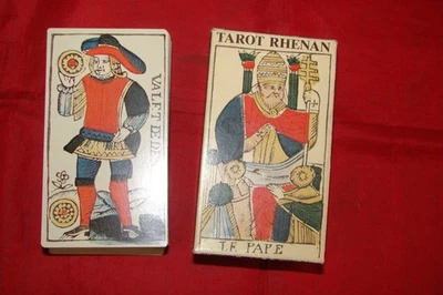 TAROT RHENAN PIATNIK VIENNA COPYRIGHT 1983 IGNAZ KREBS FRIBOURG - Image 1 of 4