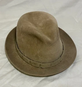 Vintage Churchill Ltd klassischer Filz Fedora Hut Größe 7 - Bild 1 von 10