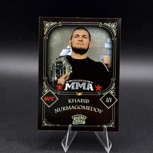 Khabib Nurmagomedov 2019 UFC artist Sig  1/1. Great Addition For Collection KB! - Picture 1 of 7