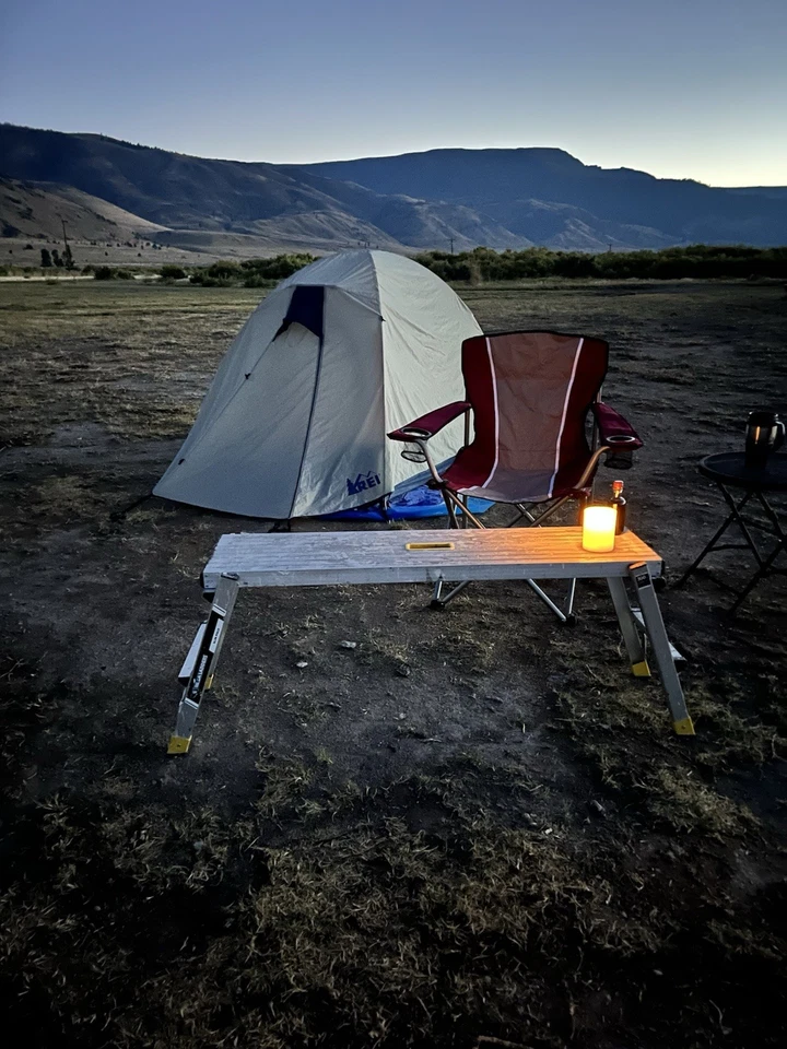 Tienda cooperativa REI Half Dome 2 Plus 100 % completa con mosca de la lluvia y huella Foto 1 de 1