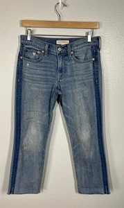 Pantalones de mezclilla Lucky Brand Sweet tiro medio rectos talla 2/26 azul lavado claro usados en excelente estado - Imagen 1 de 9