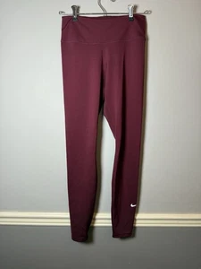 Leggings Nike donna colore bordeaux taglia small - Foto 1 di 5