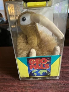 Geo-Pals Karen Kiwi Ameisenfresser Vintage Sammlerstück mit Etui - Bild 1 von 5