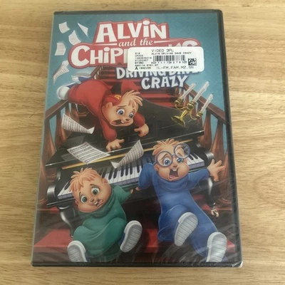 Alvin and the Chipmunks: Driving Dave Crazy (DVD, 2011) NEW Authentic US Release - Image 1 of 4