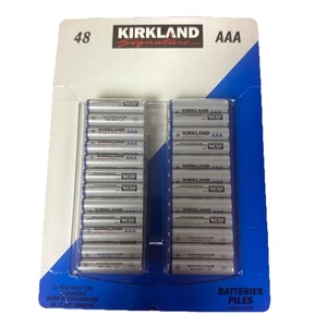 Kirkland Signature Alkaline AAA Plus Batteries, 48 Count - Picture 1 of 3