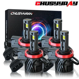 Fit Nissan Sentra 2013-2020 6500K White LED Headlight High/Low Beam Bulbs Kit 4X - Picture 1 of 9