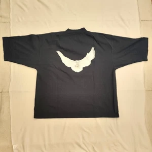 Yeezy Gap Engineered by Balenciaga Dove 3/4 Sleeve Tee Dark Blue (Size M) - Bild 1 von 6