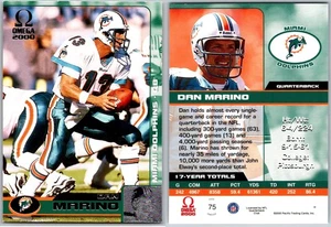 2000 Pacific Omega DAN MARINO Base Card #75 Miami Dolphins HOF - Bild 1 von 1