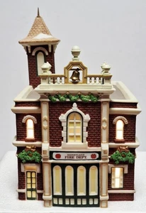 Departamento 56 Colección Patrimonio Disney Land Departamento de Bomberos Retirado 1994 - Imagen 1 de 7