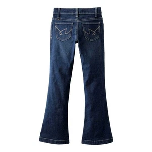 Pantalón Jean CB23061008 Cruel Niña Niñas Violeta tiro medio - Lavado a Piedra Oscuro NUEVO - Imagen 1 de 11