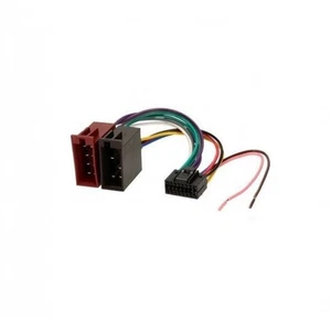 Cavo Adattatore Connettore Fascio ISO Per Autoradio JVC 16 Pins 10 X 22Mm - Foto 1 di 4