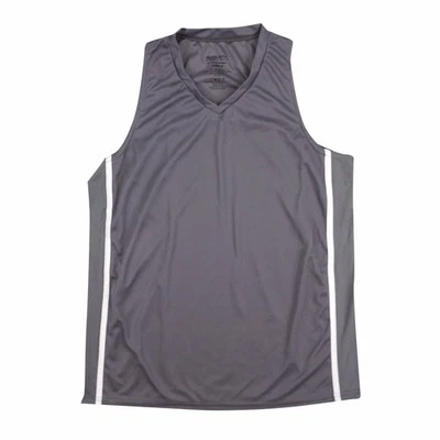 Augusta Sportswear Women's Blank (Dark Gray) Winning Streak Basketball Jersey - Image 1 of 3