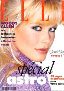 ELLE FRANCE 1995 CLAUDIA SCHIFFER DOMINIQUE ISSERMANN ADRIANA KAREMBEU MODE - Bild 1 von 4