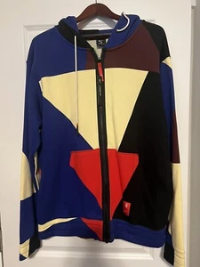 Nike Kyrie Full Zip Basketball Hoodie AOP Multi-Color BV9285-657 Size Large - Picture 1 of 7