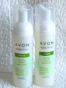AVON 2 x EFFETTI NUTRA OTTIFICANTI ~ DETERGENTI VISO IN SCHIUMA SOFFICE 150 ml ciascuno - Foto 1 di 9