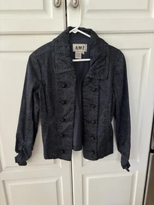 Vintage Retro AMI Damen Jacke Pullover Gr. PS Langarm Zweireiher - Bild 1 von 6