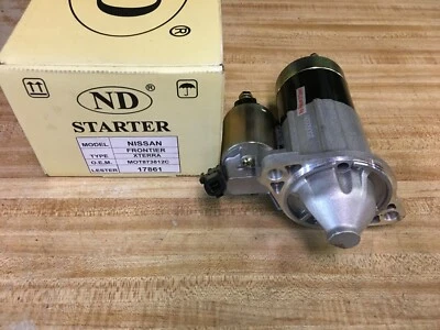 Starter 17861 Reman Nissan Frontier Xterra L4 2.4L 2001-2004 - Изображение 1 из 4