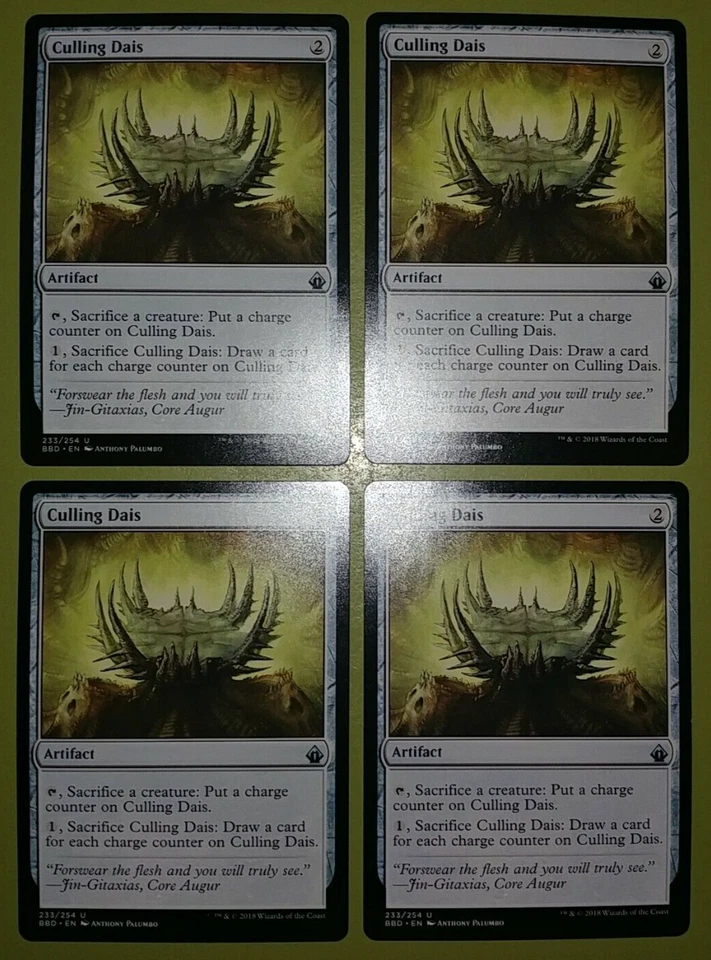 Culling Dais x4 Battlebond 4x Playset Magic the Gathering MTG  - Image 1 of 1