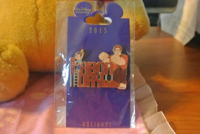 Prendedor Disney WDI Imagineering Wreck It Ralph Ralph & Felix Día del Trabajo 2015 Le 250 Foto 1 de 2