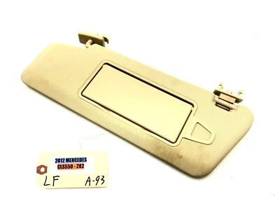 2012-2018 MERCEDES CLS550 LEFT DRIVER FRONT SUN VISOR OEM. - Image 1 of 4