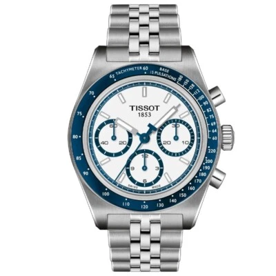 Tissot PR516 Automatic Chronograph 41mm Blue-White Men's Watch T1494621101100 - Image 1 of 4