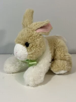 Peluche Harrod’s Bronceado y Crema Conejito Rosa Forrado Orejas 7 Pulgadas Foto 1 de 4